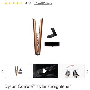Dyson Corrale Styler in Copper and Black EUC